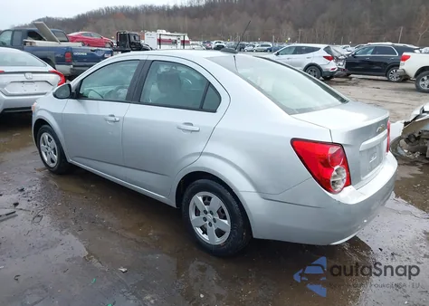 2016 Chevrolet Sonic Ls from USA, damaged, VIN 1G1JA5SH6G4132628